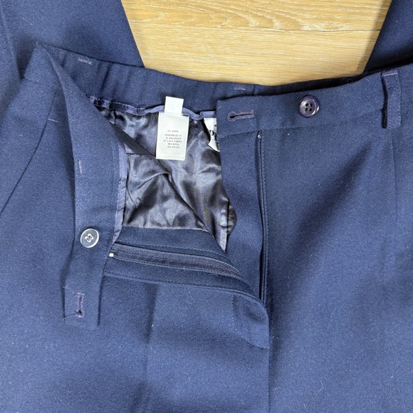 Pendleton Navy Blue Trousers, Vintage, 10 PETITE - Picture 4 of 7